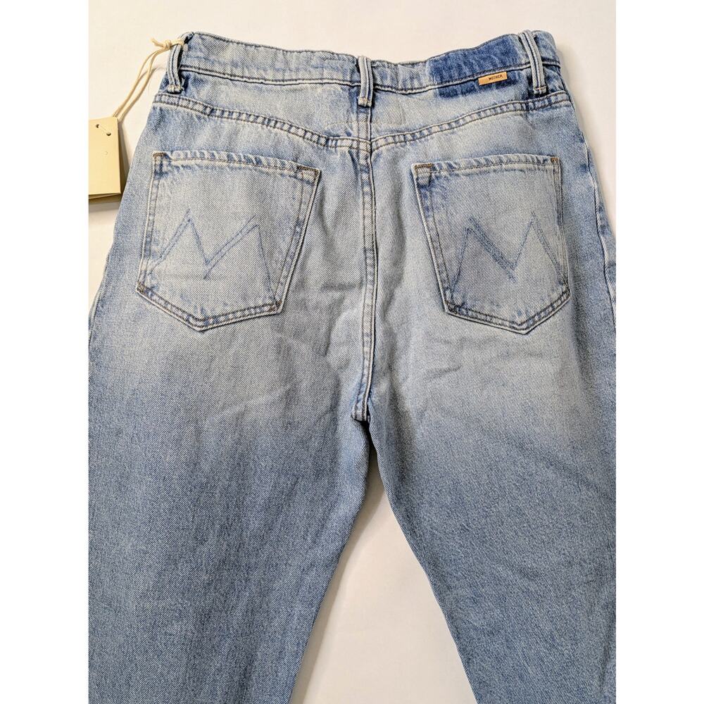 MOTHER Superior Half Pipe Ankle Jeans 27 NWT This Is How I Roll Cotton Blue - Picture 9 of 16
